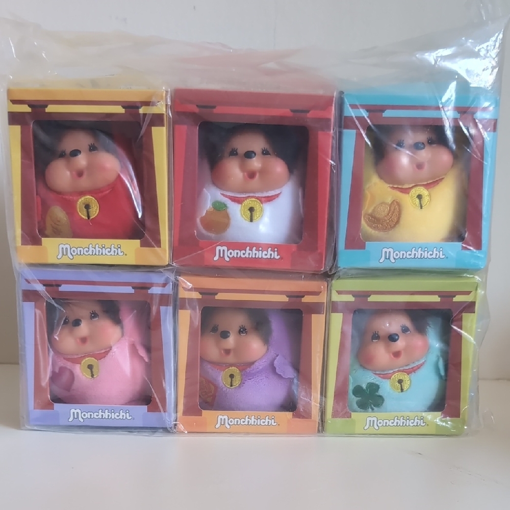 Monchhichi McDonald's Happy Meal Toys, 2016 from Asia